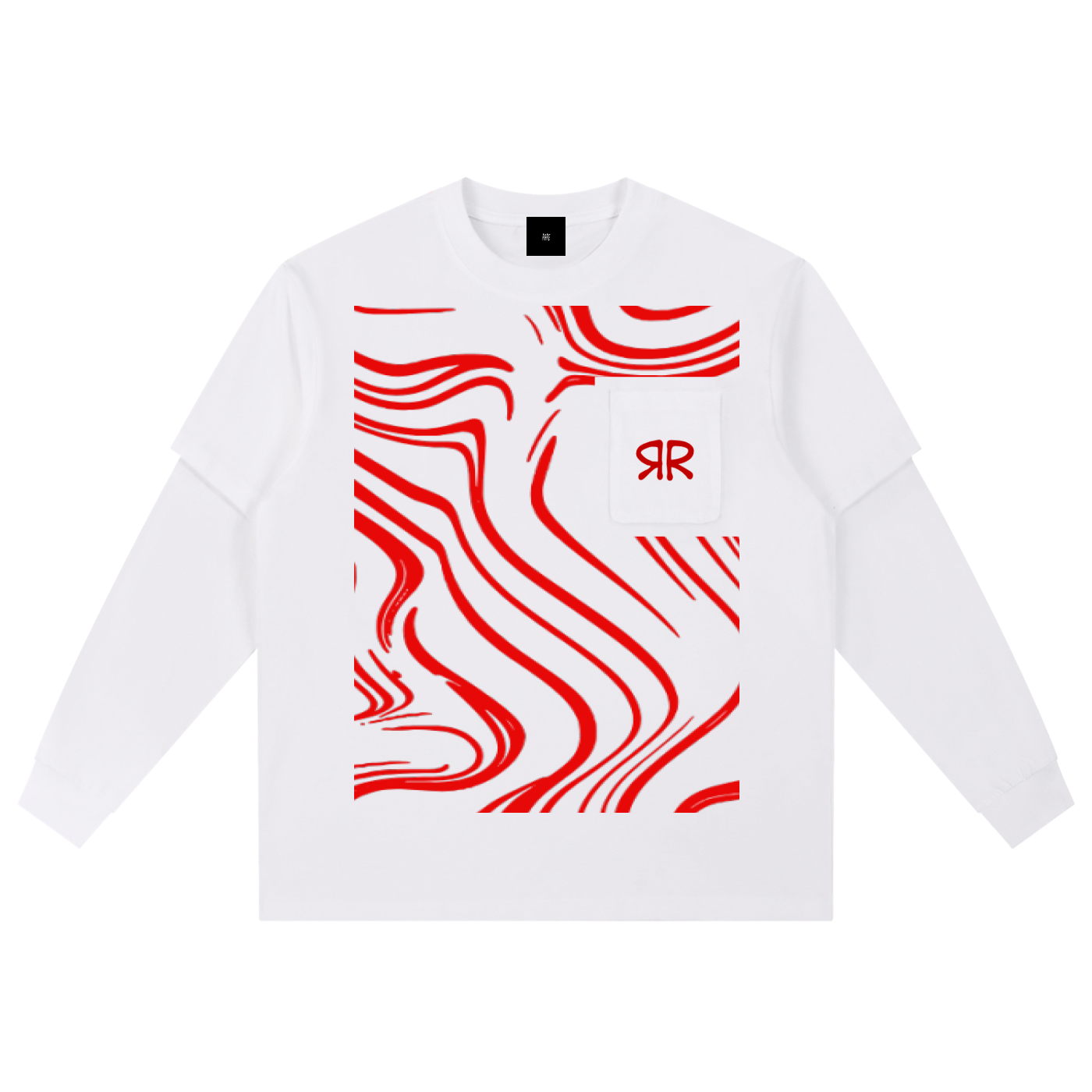 Red Wave Tee
