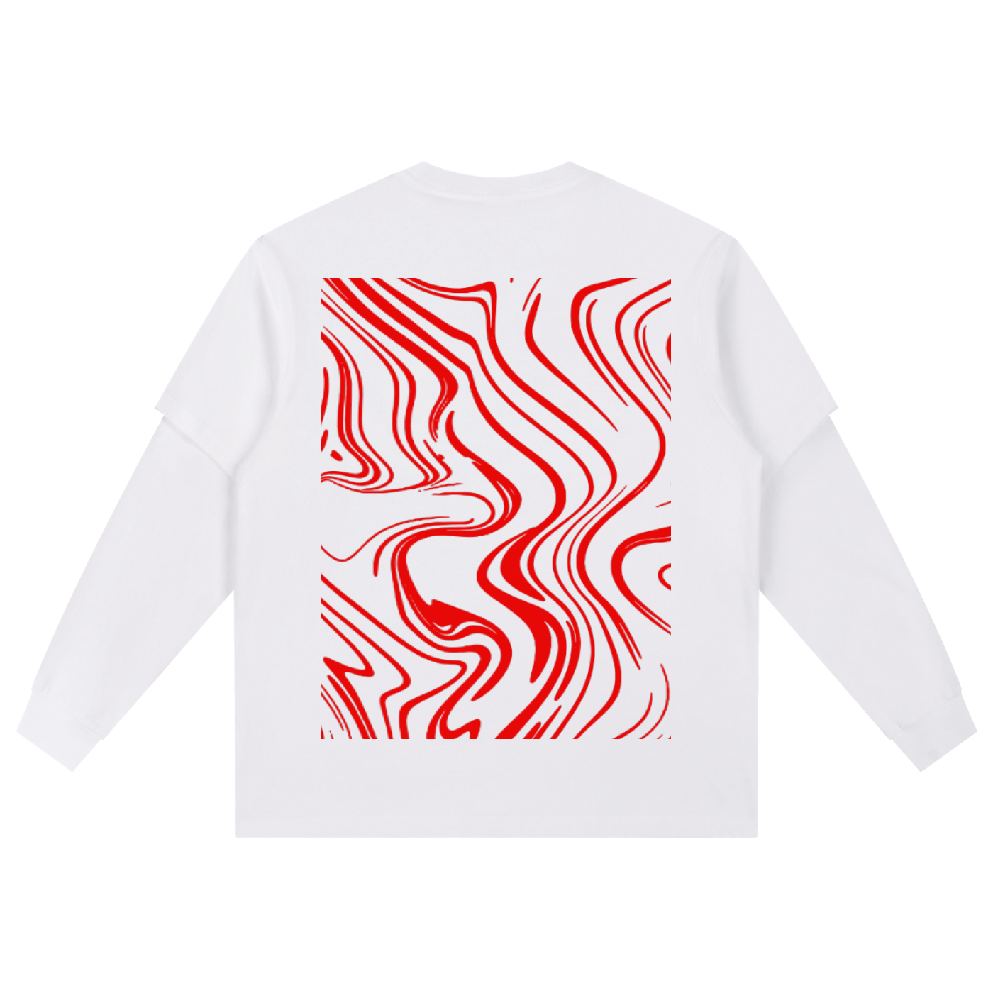 Red Wave Tee
