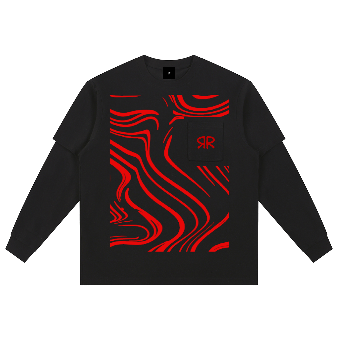 Red Wave Tee