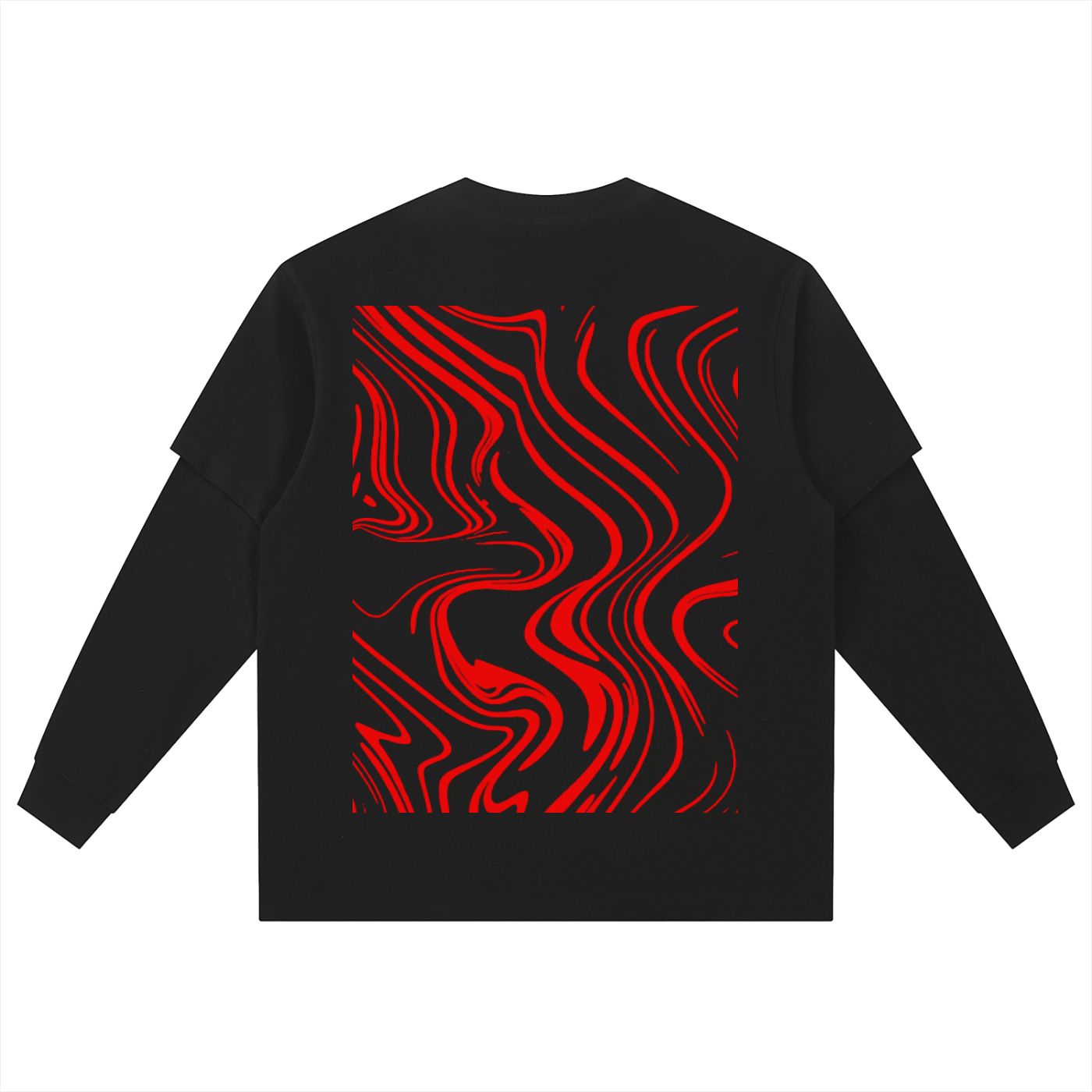 Red Wave Tee